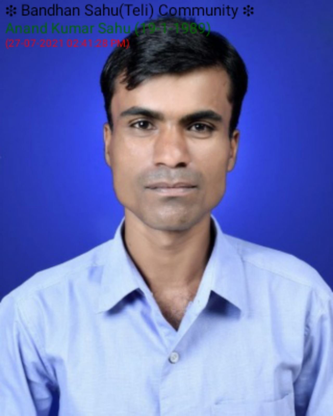 Anand Kumar Sahu
